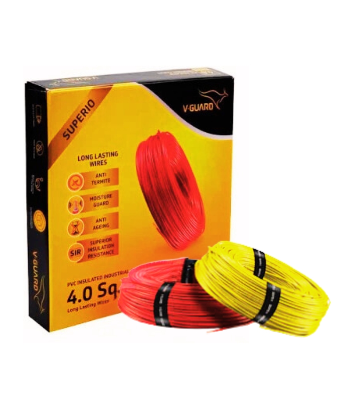 V-guard Superio 4 sq mm Wire